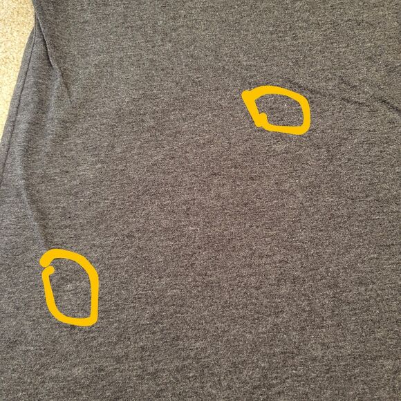 Bella Canvas T shirt Womens Size Sm Gray I Make Cute Babies New Mom Soft… - Picture 6 of 7